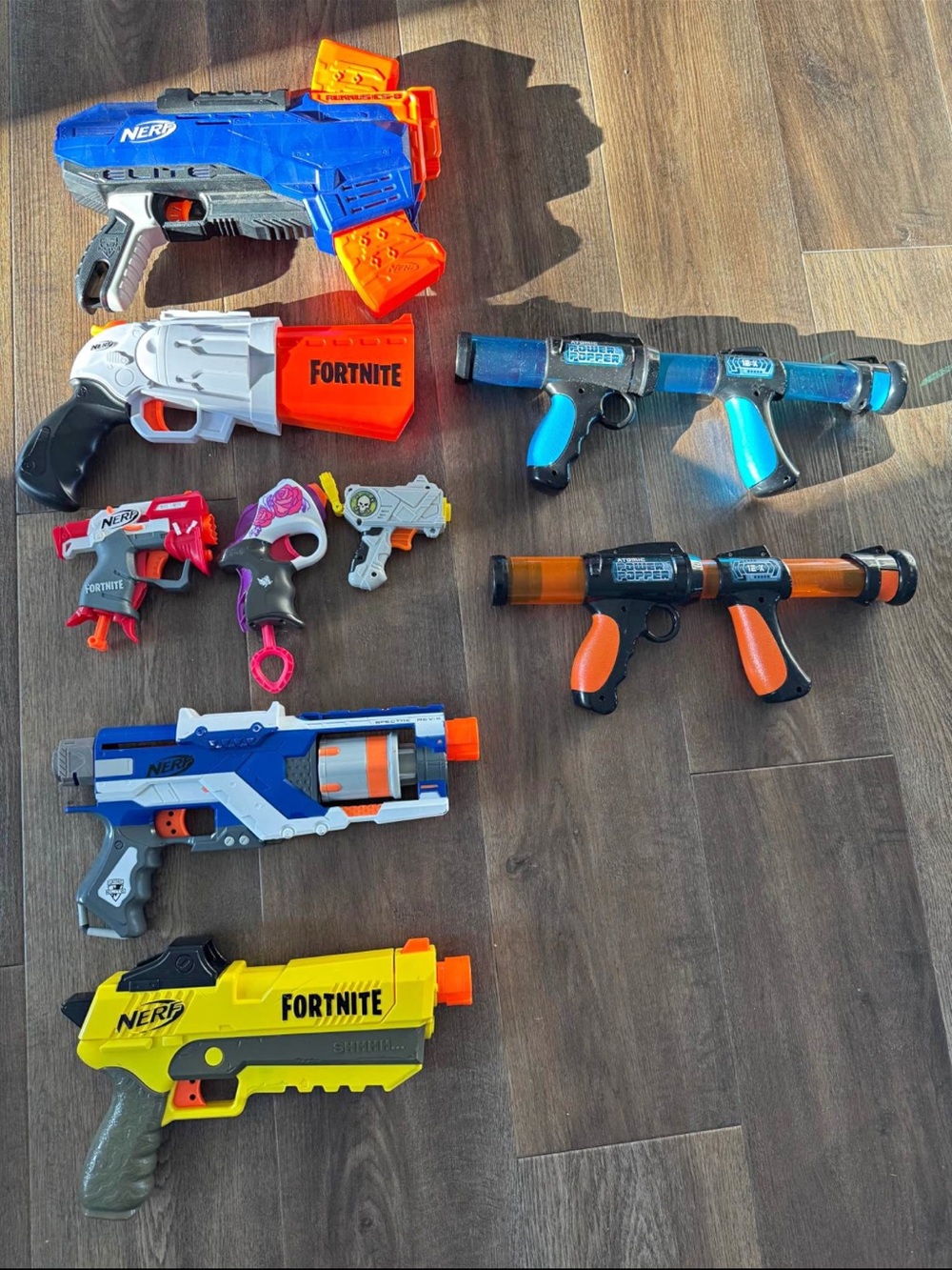 Kids Assorted nerf guns